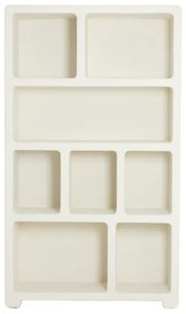 Кремав шкаф за книги 110x190 cm Nahua - Light & Living