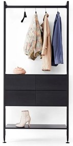 Черен комплект за коридор Edge by Hammel - Hammel Furniture