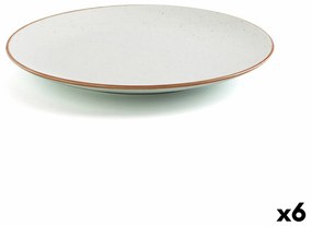 Lame plaat Ariane Terra Керамика Бежов (24 cm) (6 броя)