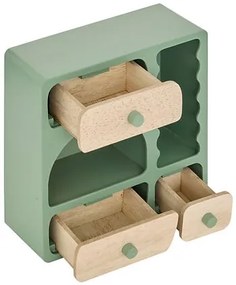 Кутия за бижута atmosphera Cheri, Дърво, Асорти, 26 cm