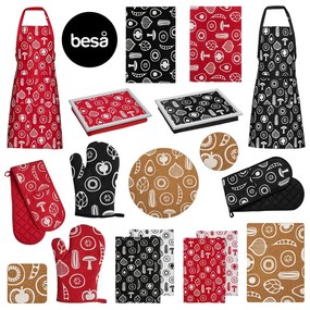 Памучни чаени кърпи в комплект от 2 броя 40x60 cm Besa - Premier Housewares
