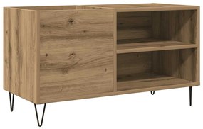 857243 vidaXL Шкаф за грамофонни плочи, 84,5x38x48 см, инженерно дърво