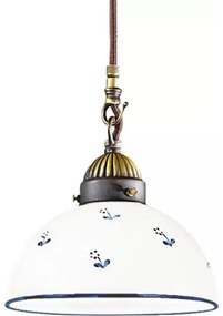 Kolarz 731.30.16 - Пендел NONNA 1xE27/75W/230V Ø 20 см син