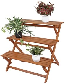 Стойка за саксия от евкалипт ADDU Ordeble - Garden Pleasure