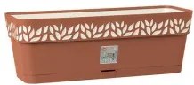 Stefanplast - Сандъче Cloe 50 см - Теракот/Ванилия