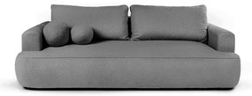Сив разтегателен диван от букле 247 cm Quinoa – Bonami Selection