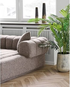 Кафява керамична висока ваза (височина 48 cm) – House Nordic