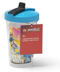 Синя детска бутилка 500 ml Ninjago – LEGO®