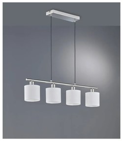 Бяла висулка за 4 крушки p Висулка Tommy - Trio