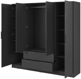 Гардероб Nelly IV 4-врати-Gkri Skouro