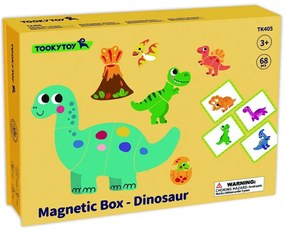 Tooky Toy - Магнитна книга, Динозаври