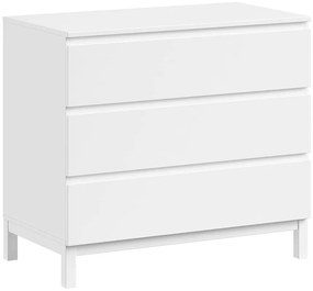 Бял детски скрин 99x89x57 cm Eva – Vipack