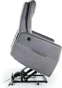 Фотьойл Adonis Velvet-Сив