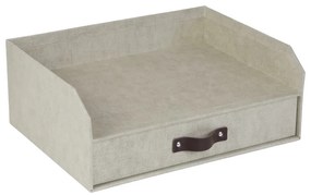 Картонен органайзер за докумнети с чекмедже Walter – Bigso Box of Sweden