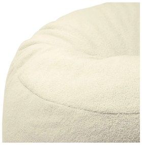 Светлосив детски пуф от букле Om 85 – SLOWDOWN