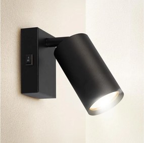 Brilagi - Стенно точково осветително тяло SELE 1xGU10/30W/230V черно