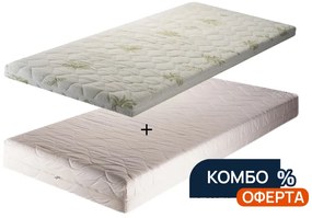 Комбо: Матрак Medical Flex + топ матрак Aloe Memory
