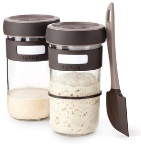 Комплект за закваска с шпатула 2 бр. 700 ml – Lékué