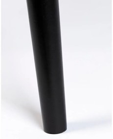 Кръгла маса за хранене с дъбов плот ø 120 cm Fabio - White Label