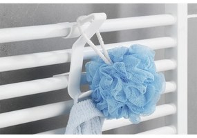 Бели висящи пластмасови куки в комплект от 3 броя – Maximex