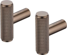 Сиви стенни метални куки в комплект от 2 бр. Rof – Blomus