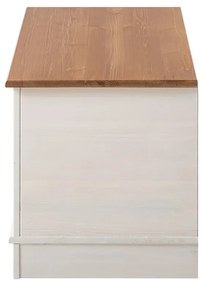 Бяла ракла от масивен бор 80x45 cm Anita – Støraa