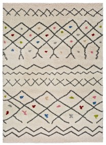 Бял килим Kasbah Puro, 80 x 150 cm - Universal