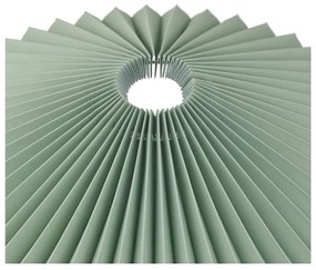 Затъмняваща се настолна лампа в сребрист цвят/светлозелена с текстилен абажур (височина 36 cm) Taite – Blomus