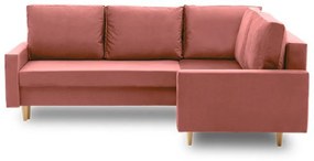 Представяме ви модерния диван TEPIS, 224x75x172,  monolith 63, дясно
