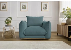 Синьо кресло Ernest – Bobochic Paris
