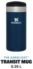 Тъмносиня термочаша 350 ml AeroLight Transit – Stanley