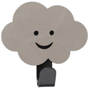 Сива стоманена кука без пробиване Cloud Nupo – LIND DNA