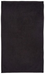 Черна бързосъхнеща памучна кърпа от тери 50x85 cm Quick Dry – Catherine Lansfield