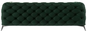 Тъмнозелен кадифен диван 225 cm Chelsea – Ropez