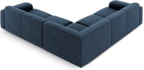 Тъмносин ъглов диван (променлив/L форма) Molino – Micadoni Home