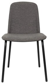 Тъмносиви трапезни столове в комплект от 2 броя Clip - Zuiver