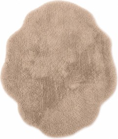 Детски килим в светло естествен цвят 115x140 cm Mammoth – Meowbaby