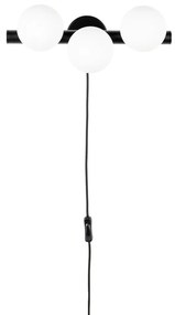 Черно-бял стенна лампа Monica – White Label