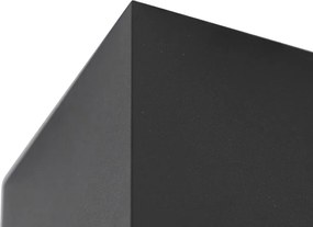 Интелигентен дизайнерски прожектор черен вкл. WiFi GU10 - Qubo Honey