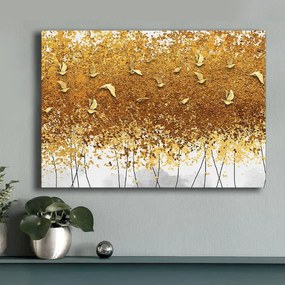 Golden Birds TopMebel картина на платно дигитален печат 100x70x3cm.