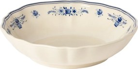 Синя/бежова глинена чиния за сервиране ø 23 cm Vila – Costa Nova