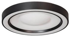 Таванна лампа черна с димируем RGBW LED и дистанционно управление - Arco