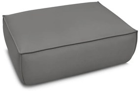 Сива табуретка от изкуствена кожа Boheme – Bobochic Paris