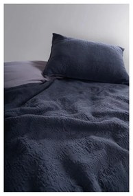 Тъмносив комплект шалте и калъфка за възглавница от жакард 240x260 cm Jacquard – Mila Home Luxury