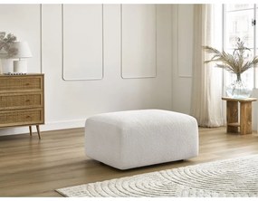 Бяла табуретка от букле Tina – Bobochic Paris