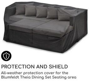 Blumfeldt Theia Raincover, pokrowiec ochronny, 100% poliester, ochrona w każdych warunkach atmosferycznych, kolor czarny