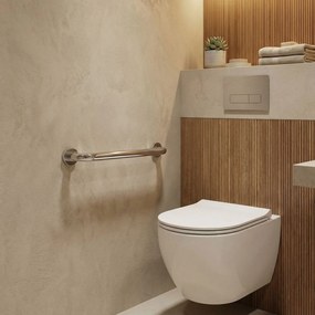 Прав дръжка за баня Chrome 40cm