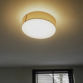 Таванна лампа розова 40 см с LED - Drum LED