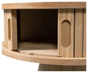 Нощно шкафче от декор от бор в естествен цвят Karri – WOOOD