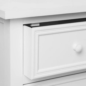 Скрин atmosphera Charm, 5 чекмеджета, MDF, 73x35x81 cm - Сив
